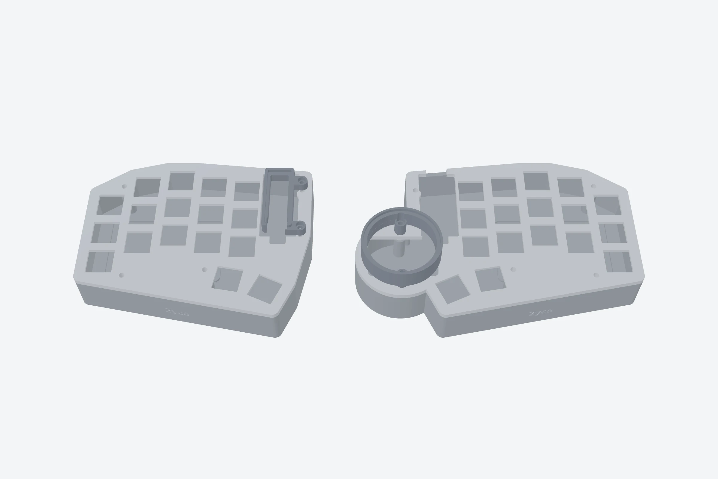 2yce: 34-Key Wireless Split Keyboard